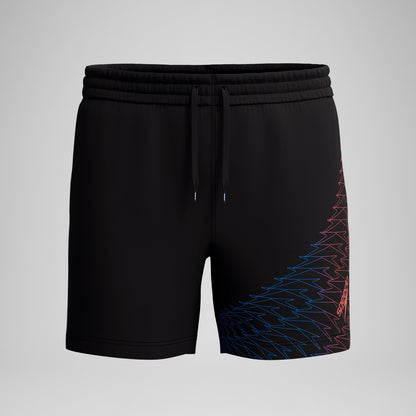Medley Logo Swim Shorts Black/Orange | Speedo