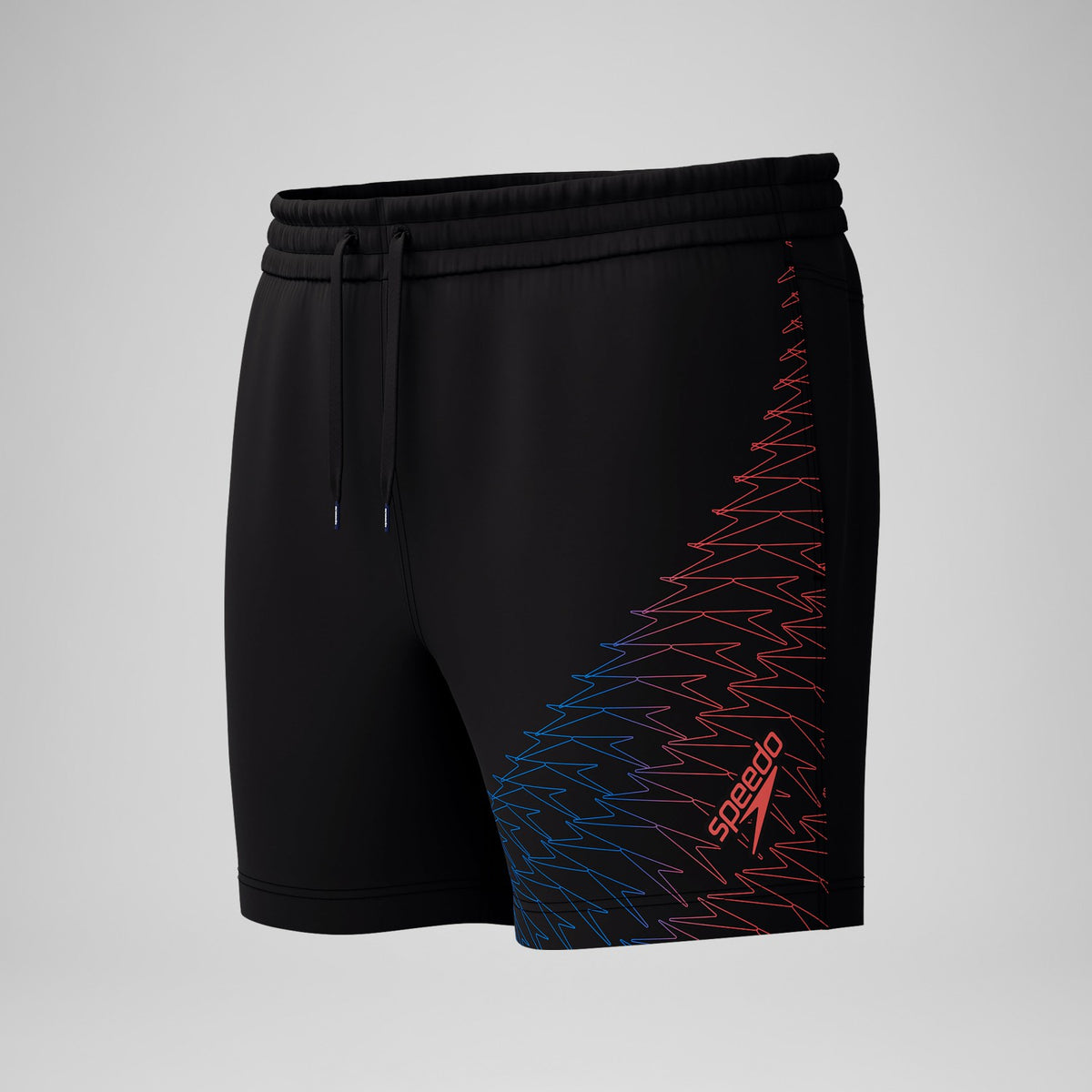 Medley Logo Swim Shorts Black/Orange | Speedo