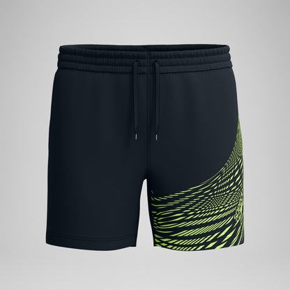 HyperBoom Splice Swim Shorts Black/Yellow | Speedo