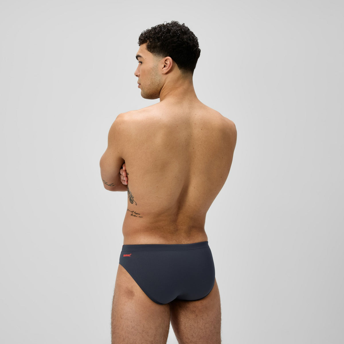 Hyperboom Splice Brief Grey/Red | Speedo