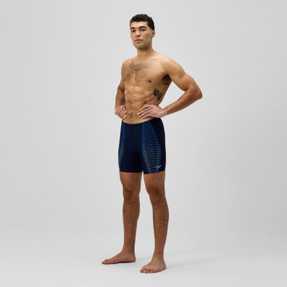 Duo Logo Logo Print Mid Jammer Navy/Blue | Speedo