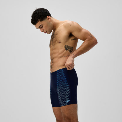 Duo Logo Logo Print Mid Jammer Navy/Blue | Speedo