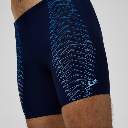 Duo Logo Logo Print Mid Jammer Navy/Blue | Speedo
