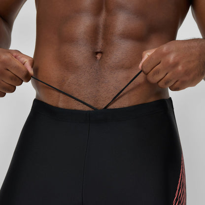 Medley Logo Jammer Black/Coral | Speedo