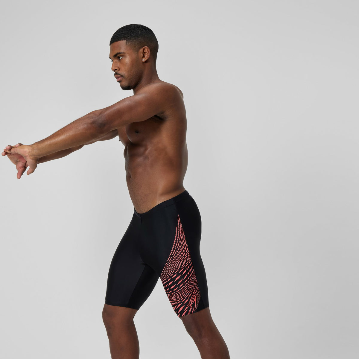 Medley Logo Jammer Black/Coral | Speedo