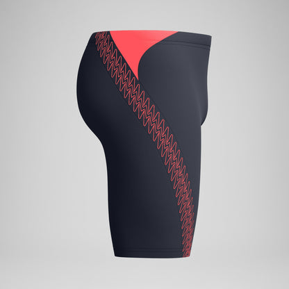 Hyperboom Splice Jammer Grey/Orange | Speedo