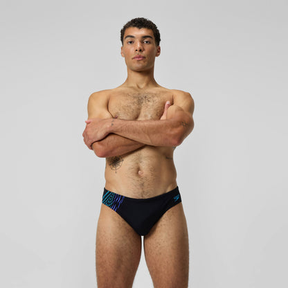 Tech Panel Brief Black/Blue | Speedo