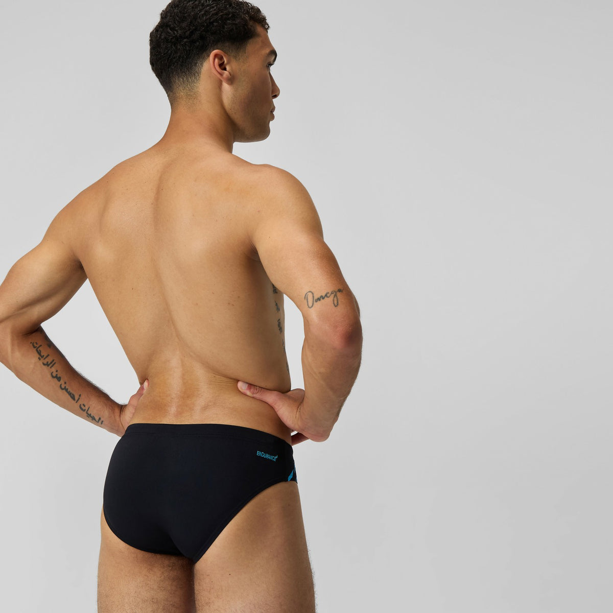 Tech Panel Brief Black/Blue | Speedo