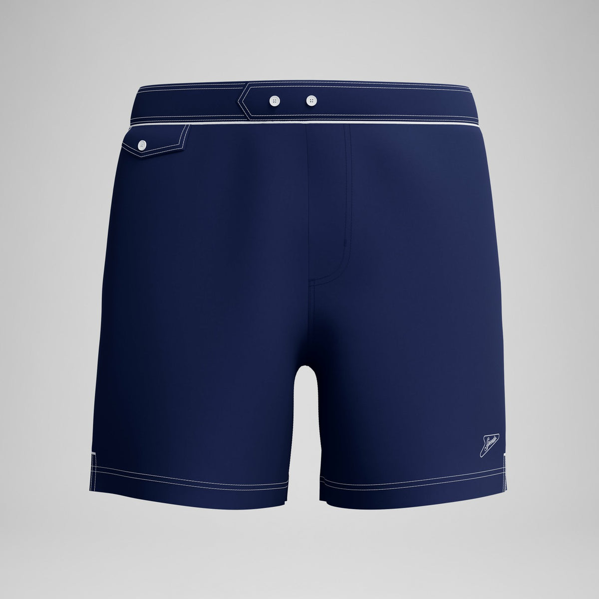 Jetstream Solid Swim Shorts Navy | Speedo