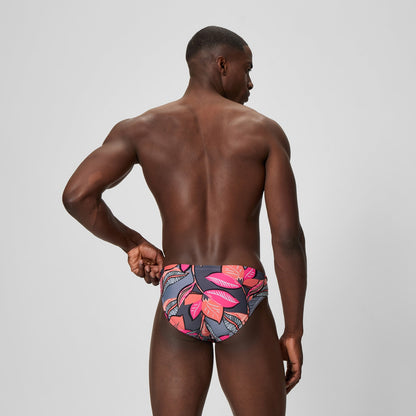 Beachstar Printed Brief Coral/Grey | Speedo