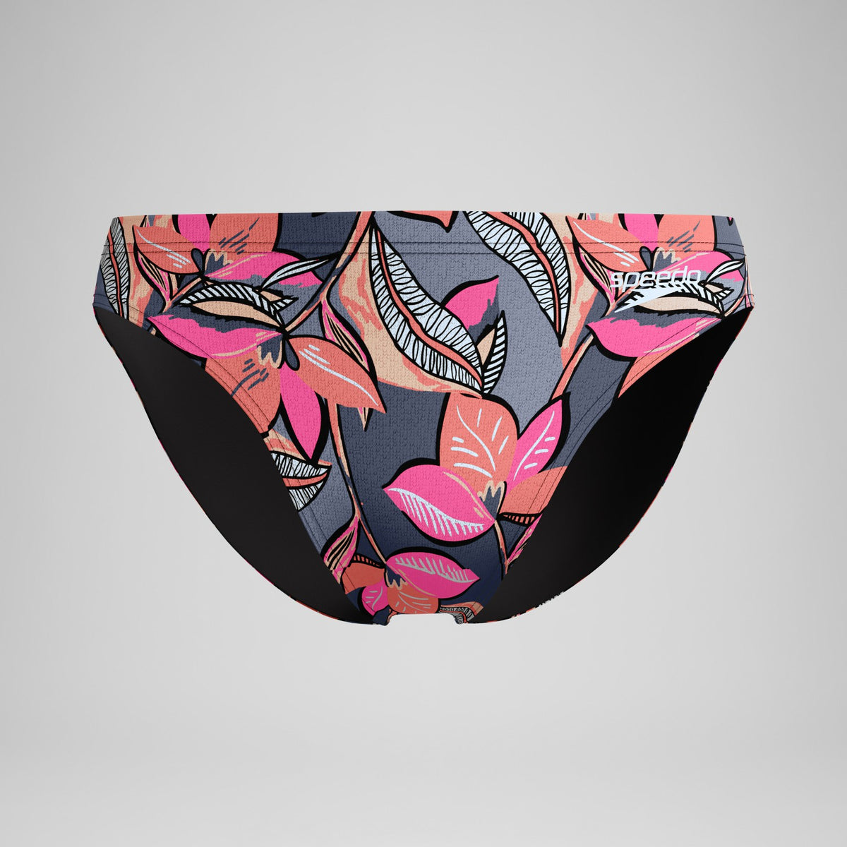 Beachstar Printed Brief Coral/Grey | Speedo