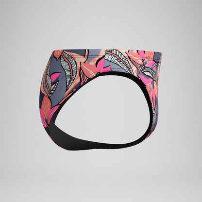 Beachstar Printed Brief Coral/Grey | Speedo