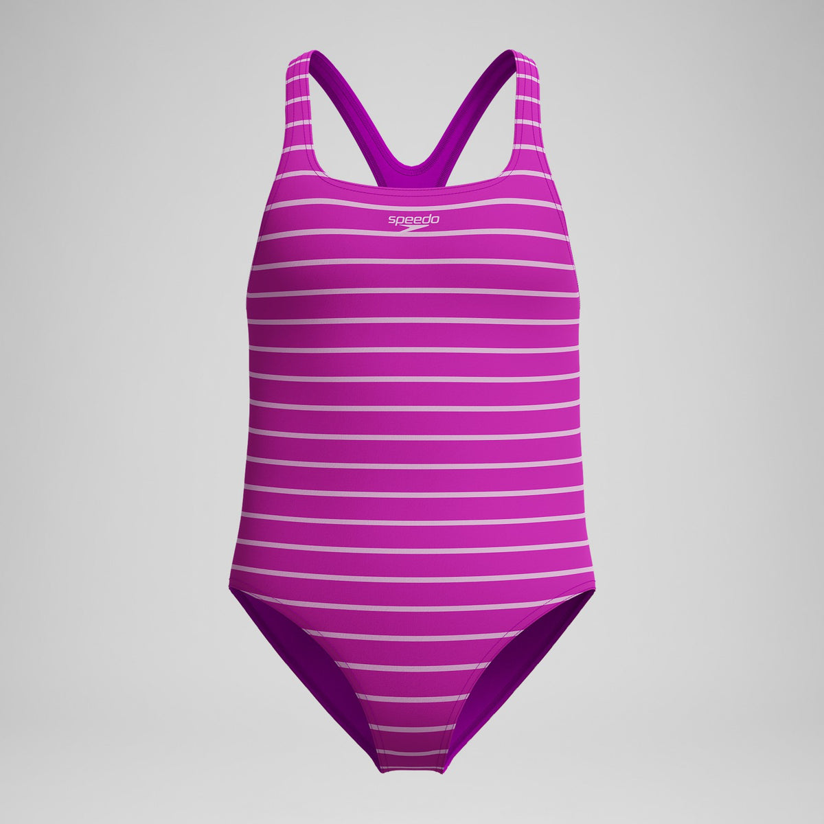 Girls' Printed Medalist Swimsuit Pink | Speedo