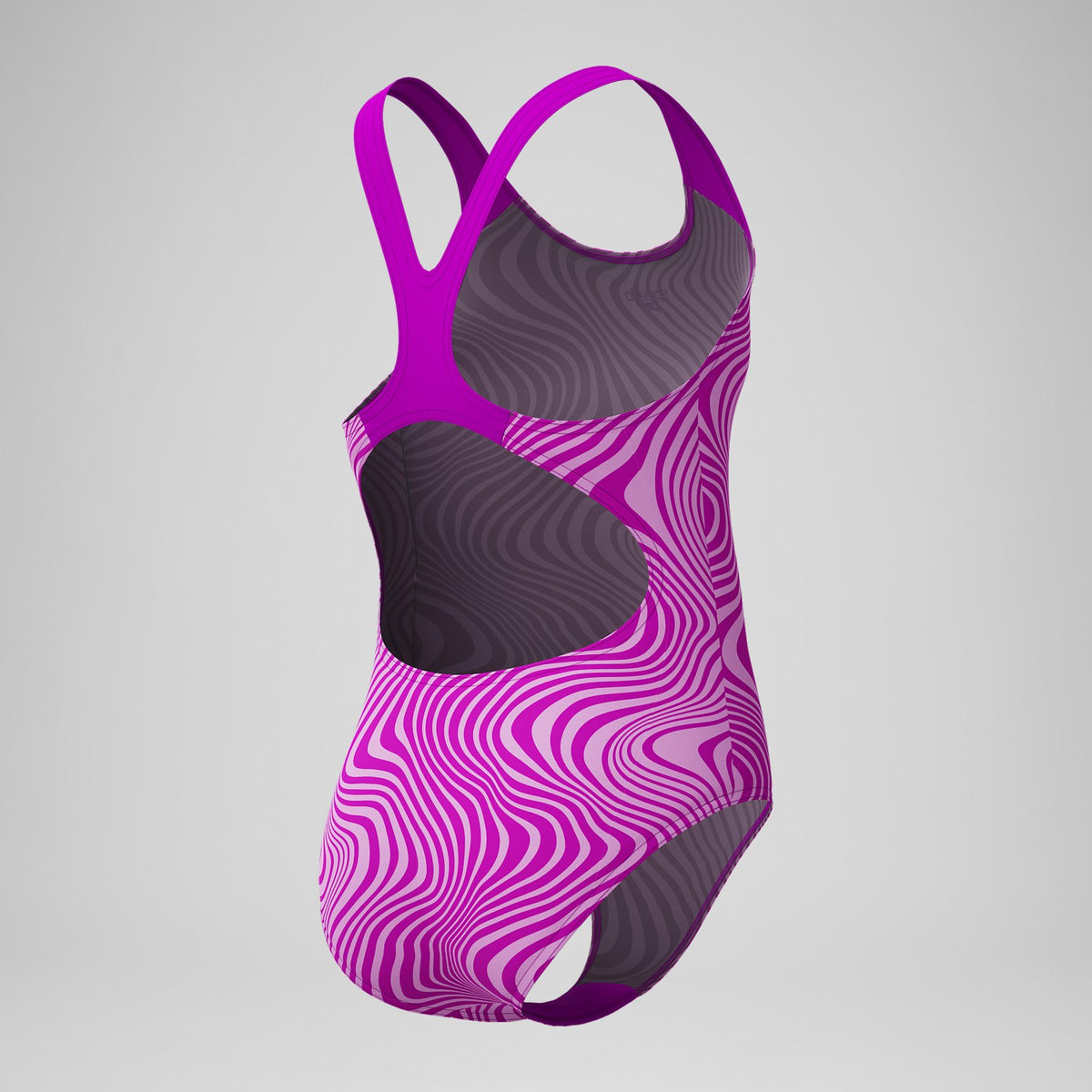Girls' Digital Printed Splashback Swimsuit Pink | Speedo