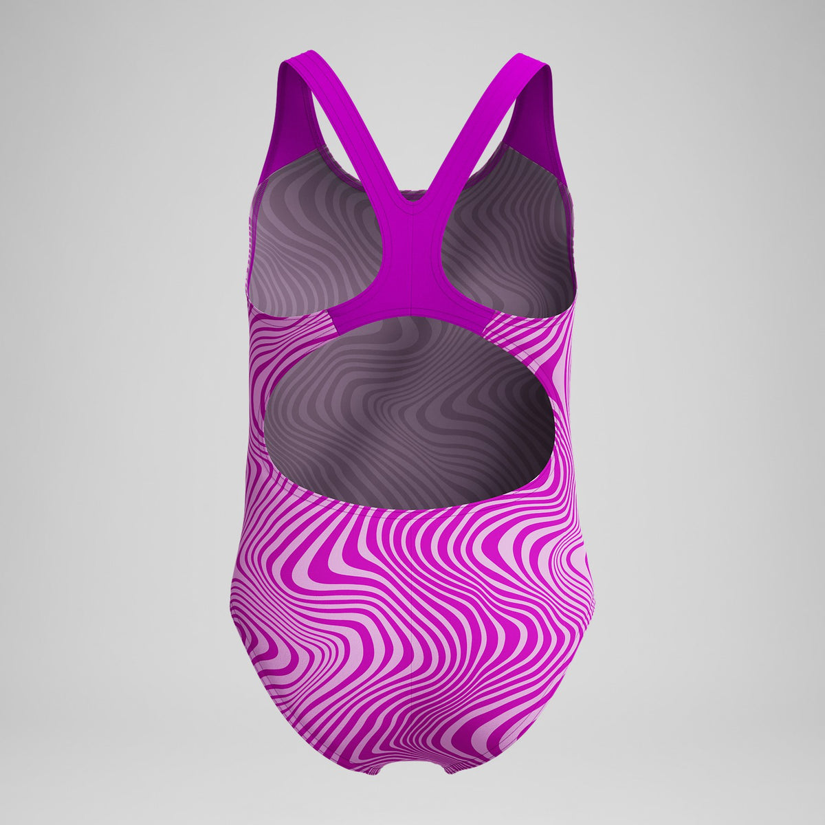 Girls' Digital Printed Splashback Swimsuit Pink | Speedo