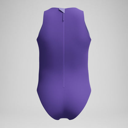 Girls Printed Hydrasuit Purple/Green | Speedo