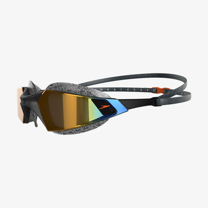 Adult Aquapulse Pro Mirror Goggle Black/Gold | Speedo