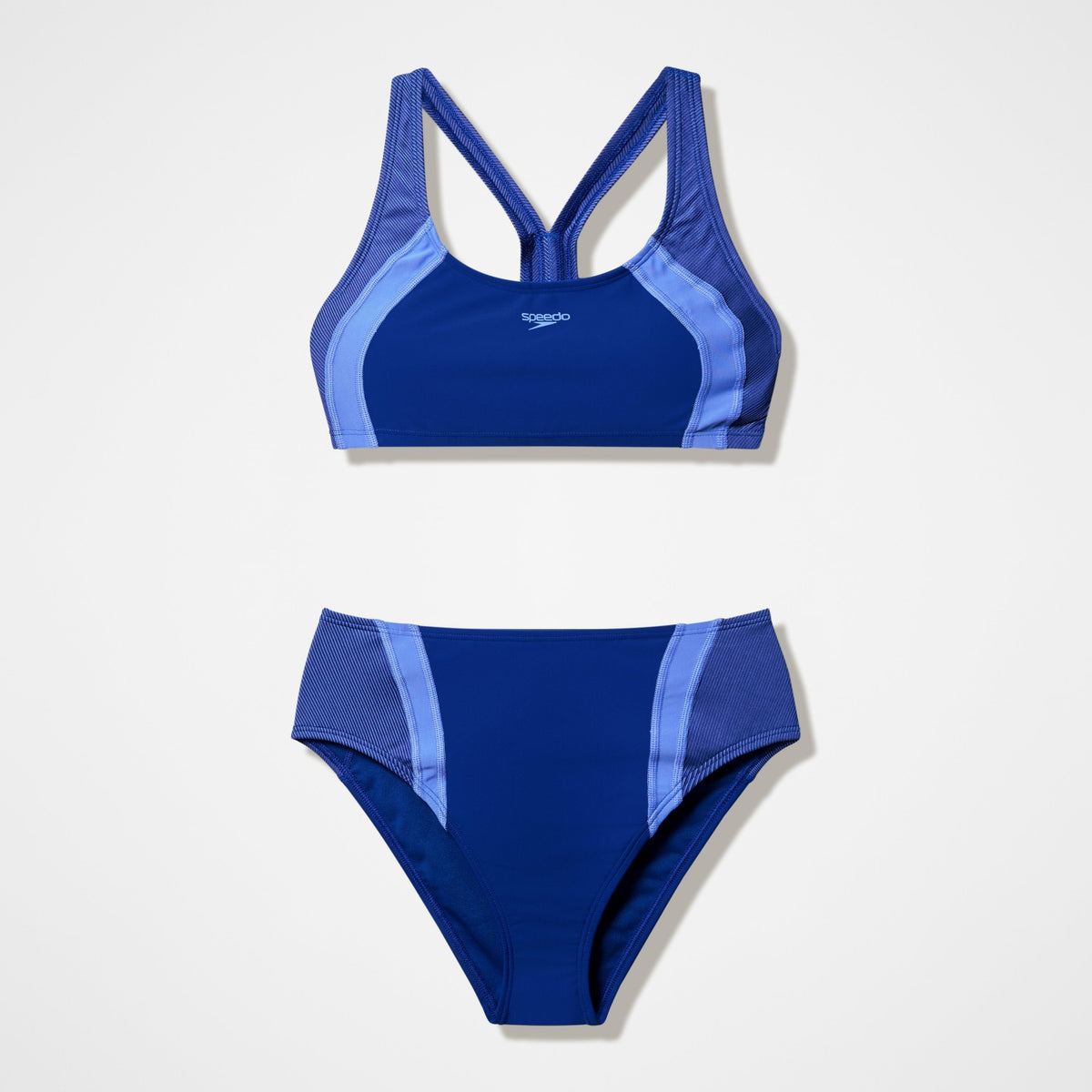 Quantum Rib Splice Two Piece Blue | Speedo