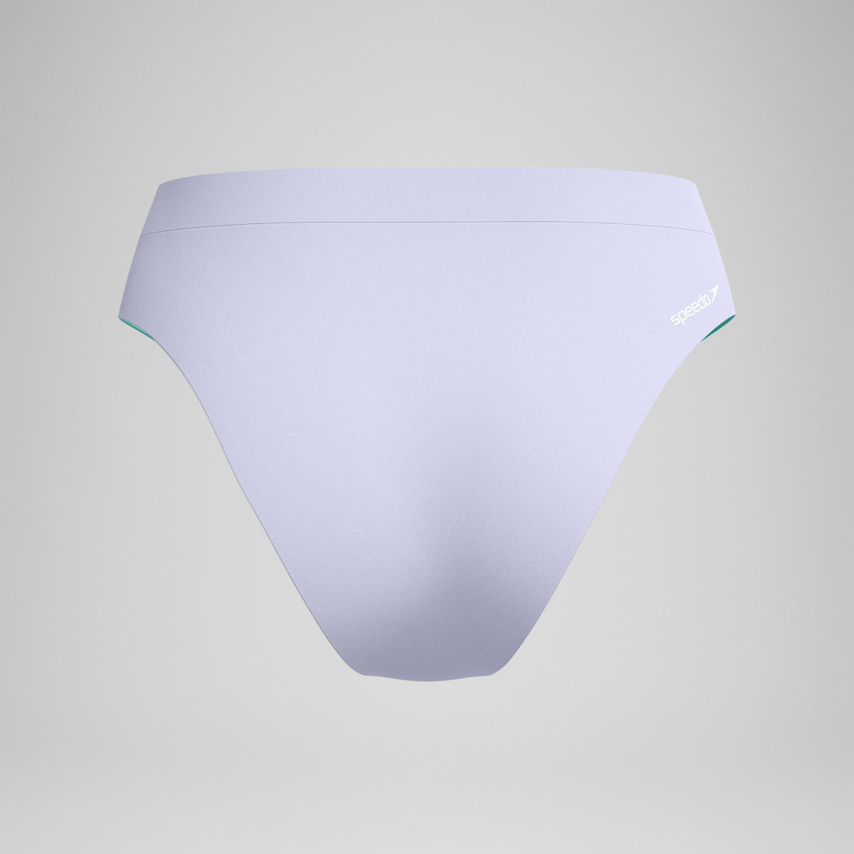 FLU3NTE Solid Hi Waist Bikini Bottom Lilac | Speedo
