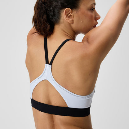 Colourblock Bikini Top Black/White | Speedo