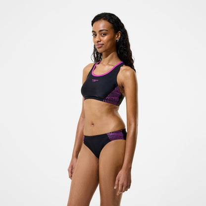 Racerback Bikini Set Black | Speedo