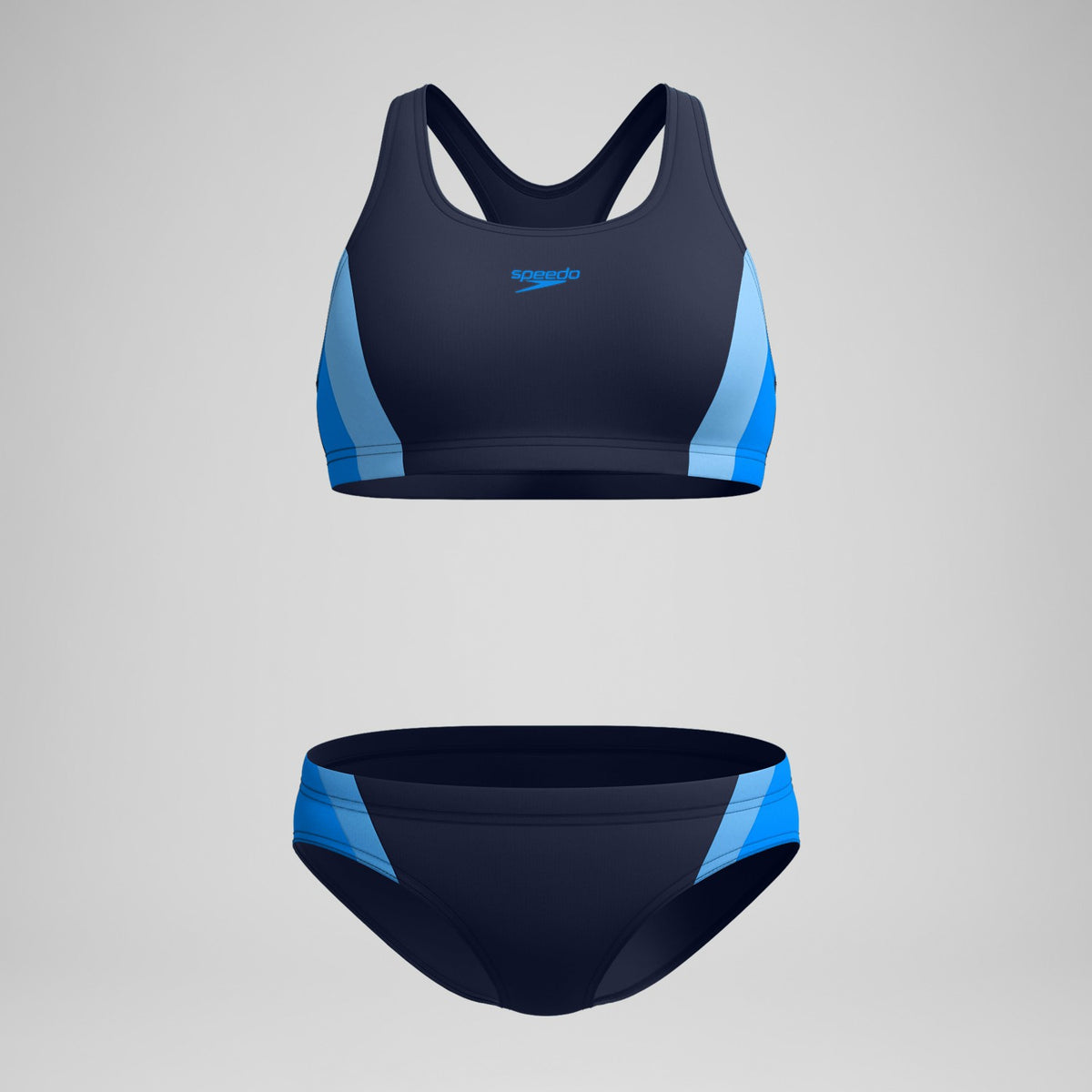 Colourblock Splice 2.0 Bikini Set Navy/Blue | Speedo