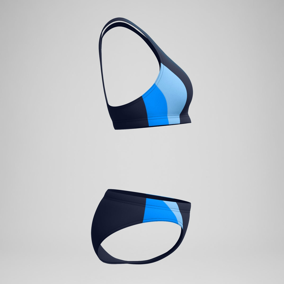 Colourblock Splice 2.0 Bikini Set Navy/Blue | Speedo
