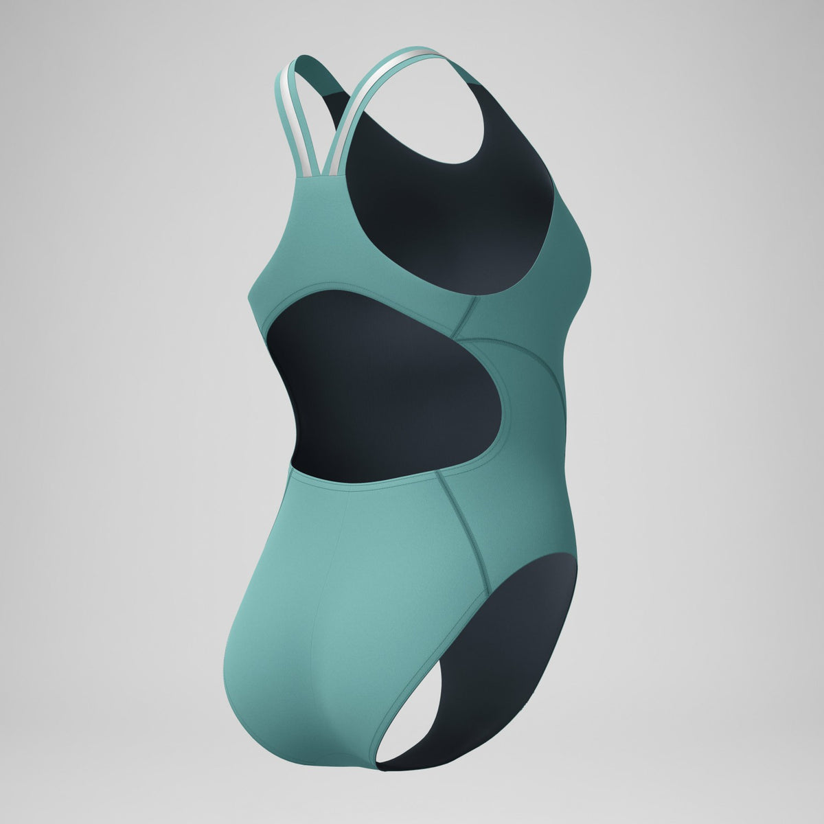 V Class Performance Back Swimsuit Storm Green | Speedo