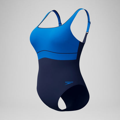 Shaping Contour Eclipse Swimsuit Blue/Black | Speedo