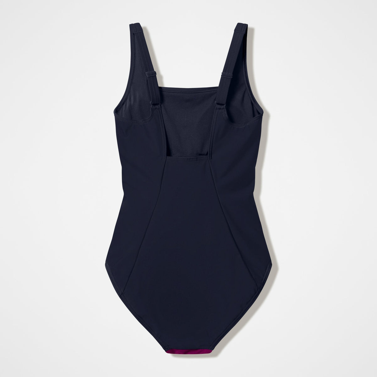 Colourblock Contour Swimsuit Dark Pink/Black | Speedo
