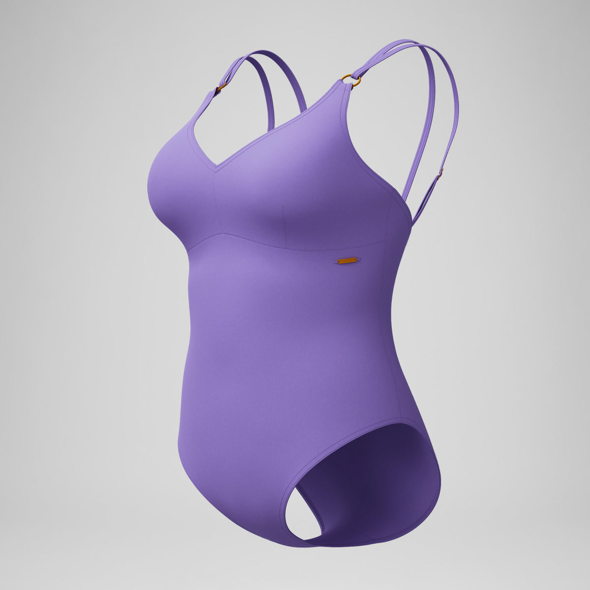 Shaping Strappy Swimsuit Purple | Speedo