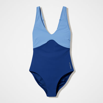Sculpture Swimsuit Grey/Blue | Speedo