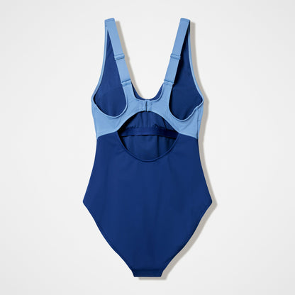 Sculpture Swimsuit Grey/Blue | Speedo