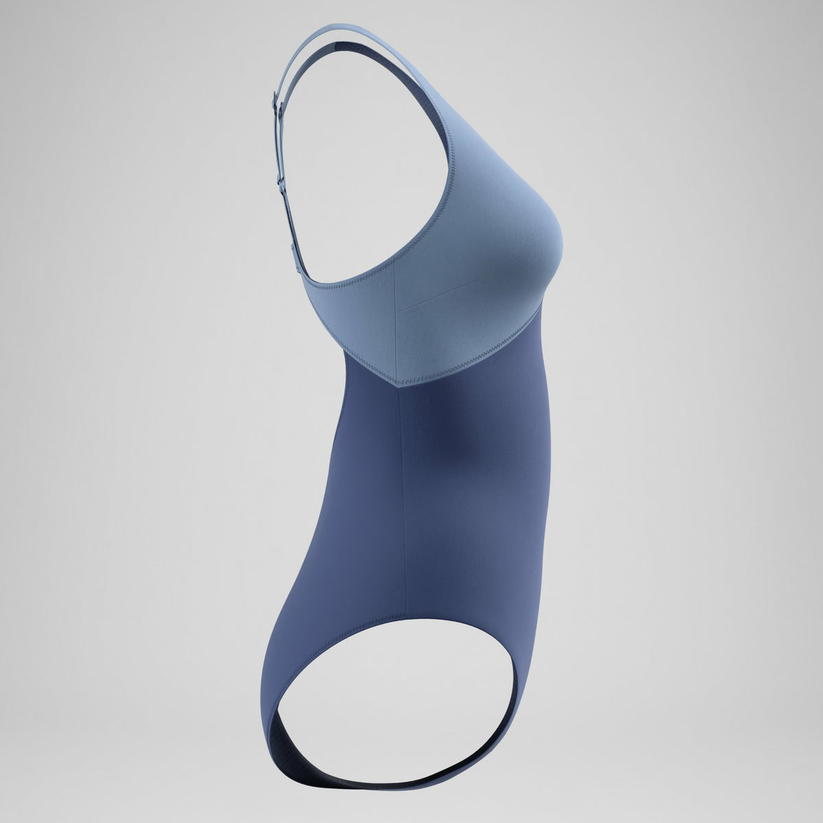 Sculpture Swimsuit Grey/Blue | Speedo