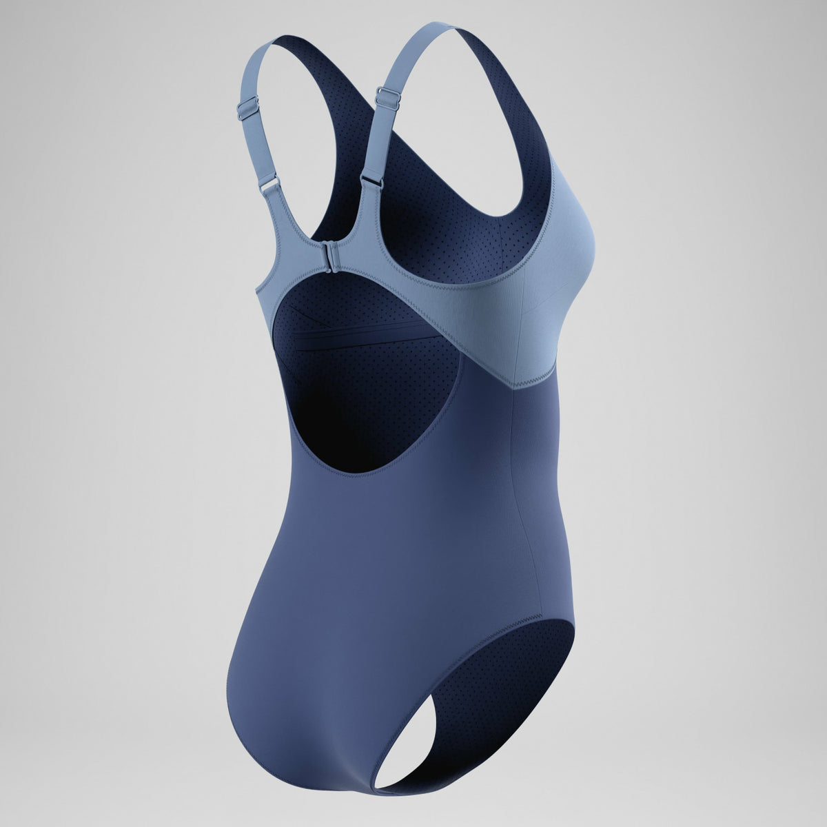 Sculpture Swimsuit Grey/Blue | Speedo