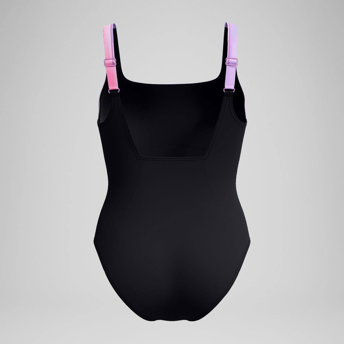 Shaping Printed Contour Eclipse Swimsuit Black/Pink | Speedo