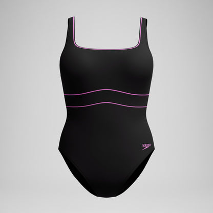 Shaping Contour Eclipse Swimsuit Black | Speedo