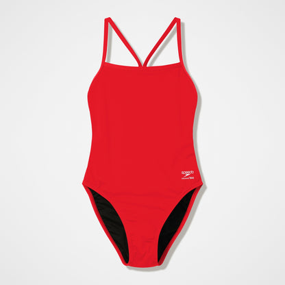 Team EnduranceX V-Back 2.0 Swimsuit Red | Speedo