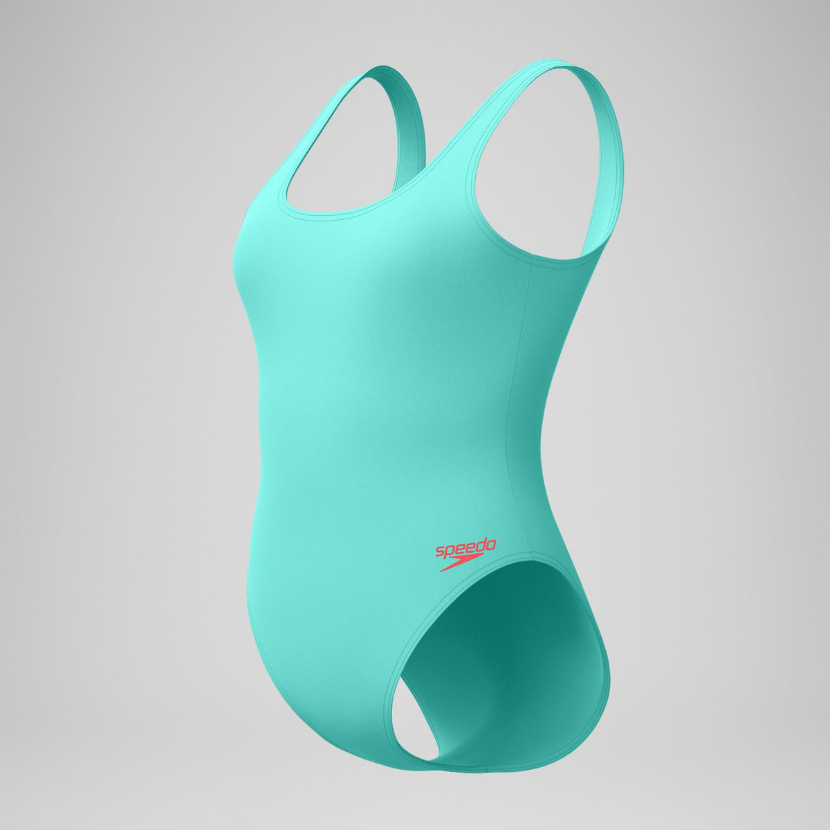 Textured Deep U-Back Swimsuit Turquoise | Speedo