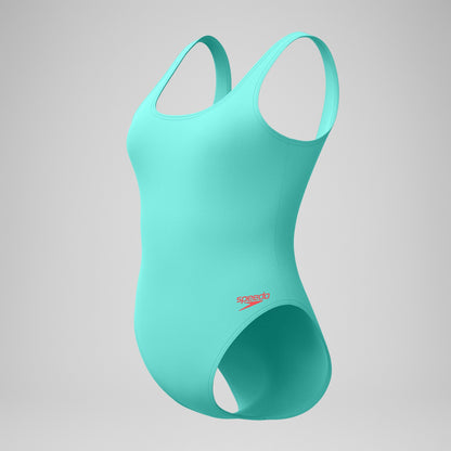 Textured Deep U-Back Swimsuit Turquoise | Speedo