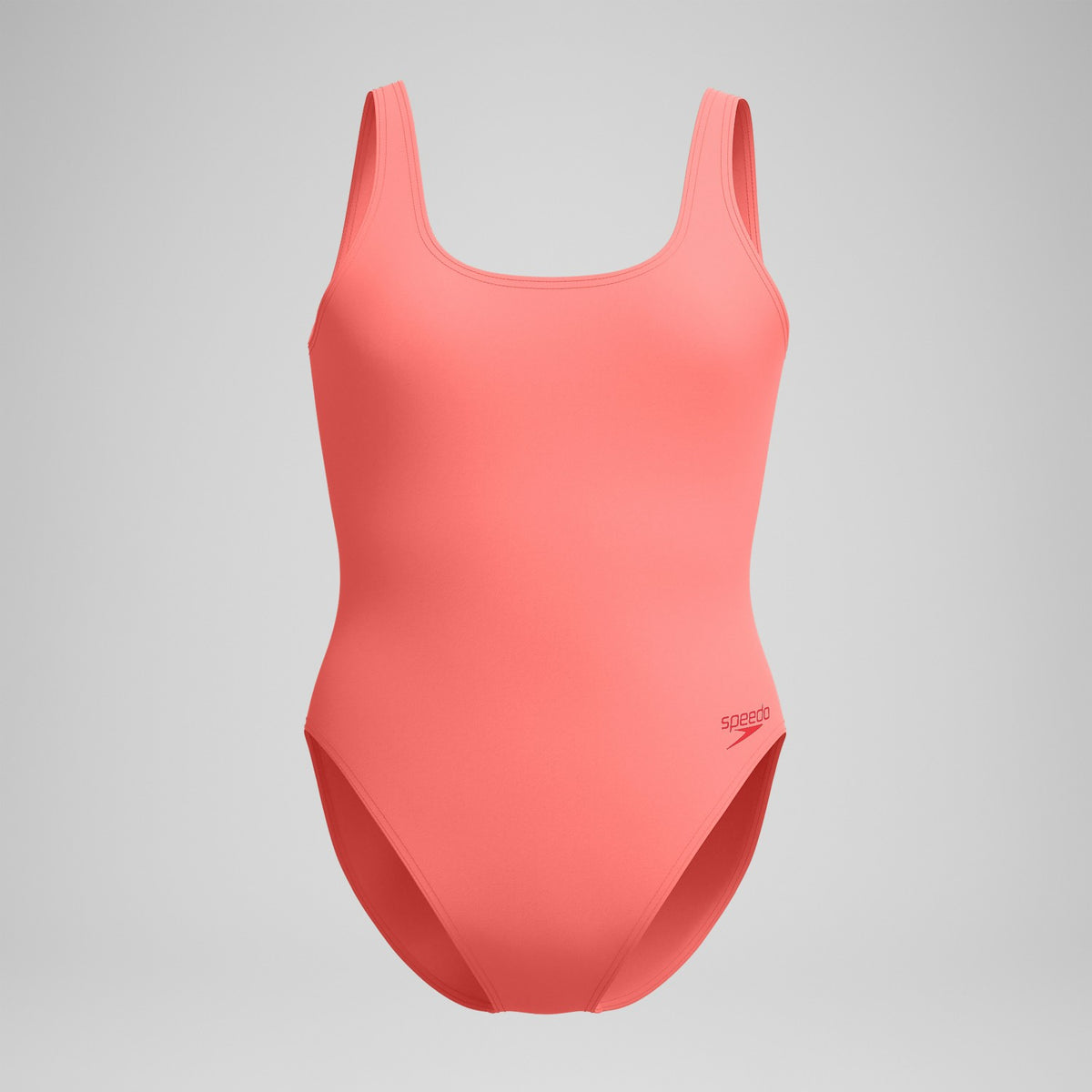 Textured Deep U-Back Swimsuit Coral | Speedo
