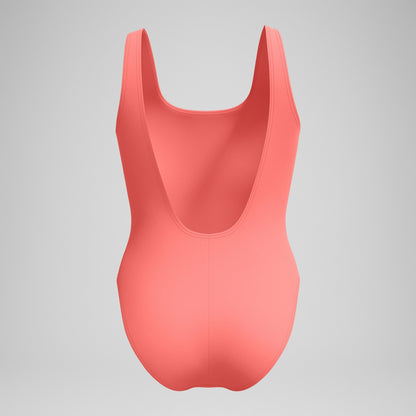 Textured Deep U-Back Swimsuit Coral | Speedo