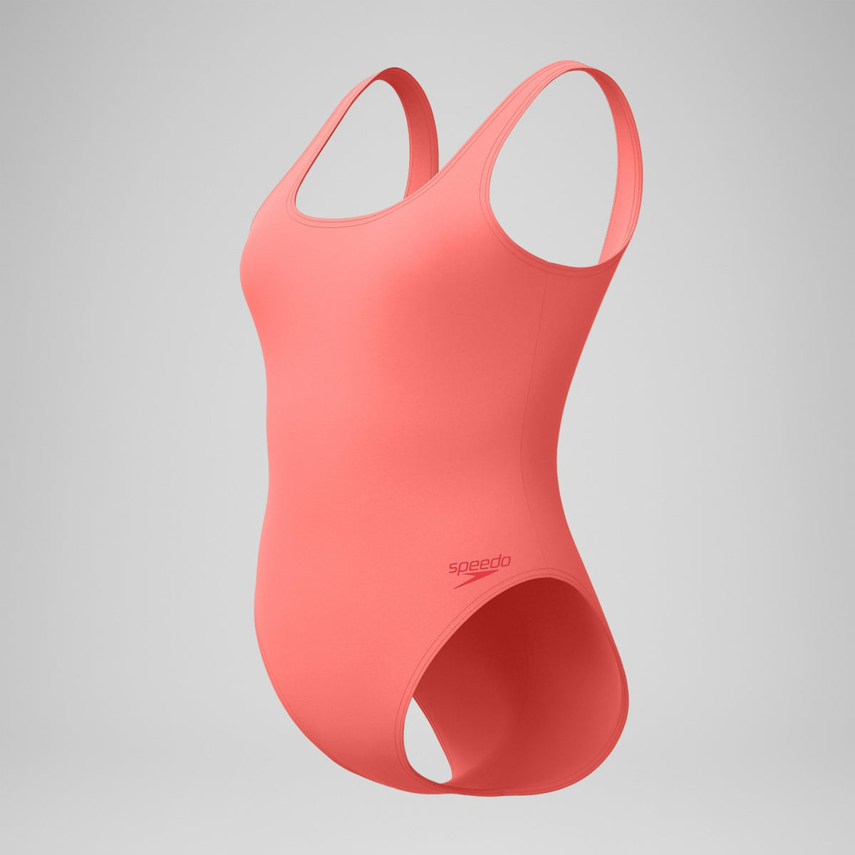 Textured Deep U-Back Swimsuit Coral | Speedo