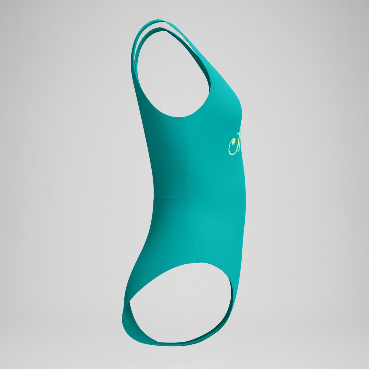 Logo Square Back Swimsuit Turquoise | Speedo