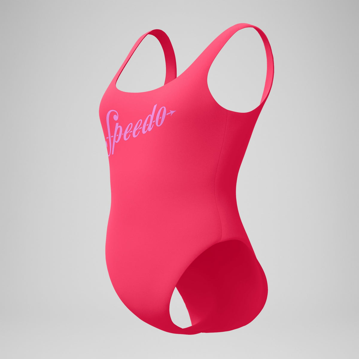 Logo Deep U-Back Swimsuit Pink | Speedo