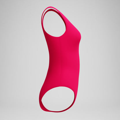 Solid High Neck Swimsuit Ruby | Speedo