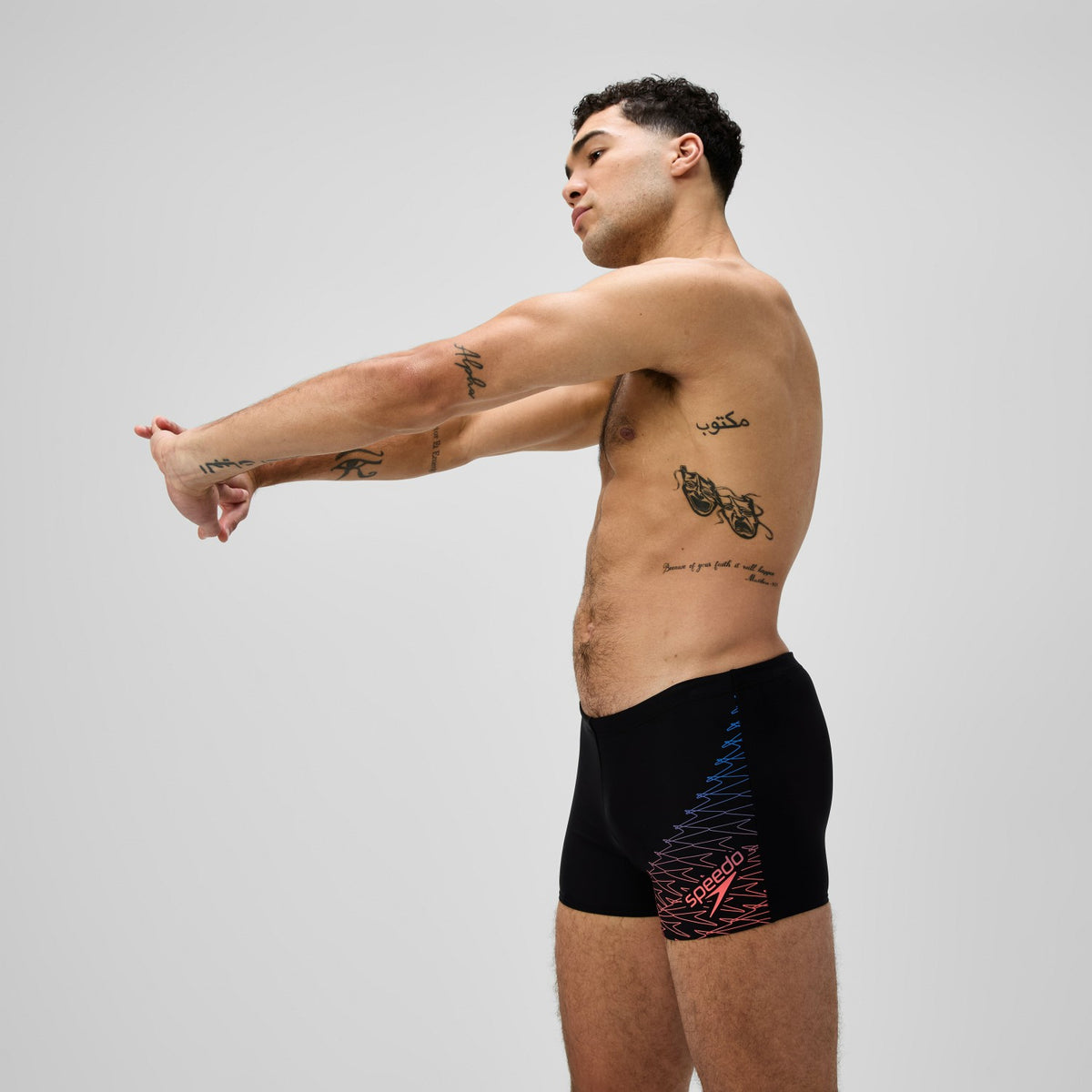 Medley Logo Aquashorts Black | Speedo