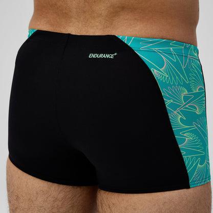 Hyperboom Panel Aquashorts Black/Turquoise | Speedo