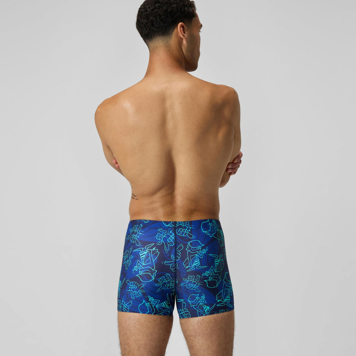 Printed Beachstar Aquashorts Blue | Speedo