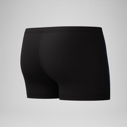 Duo Logo Print Aquashorts Black/Blue | Speedo